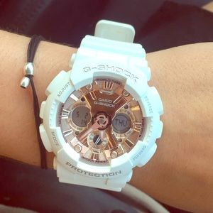 Women’s white G-Shock